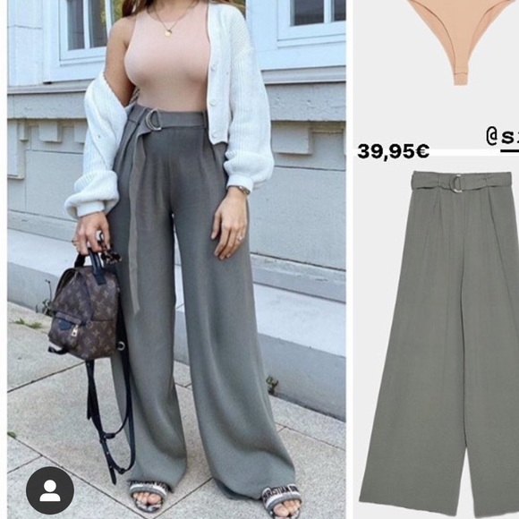 Last🔥🔥Zara knit  pants bloggers favorite - Picture 5 of 16